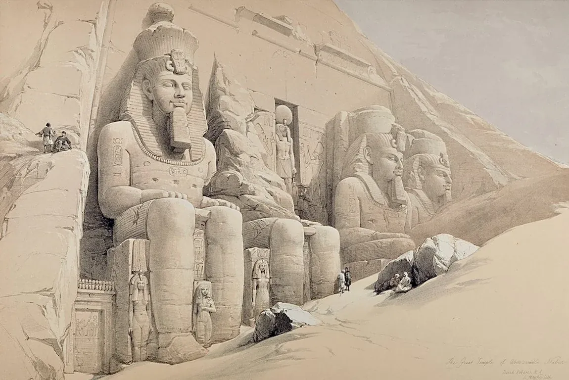 David Roberts · Abu Simbel