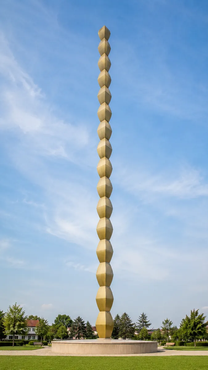 Constantin Brâncuși, Coloana Infinitului