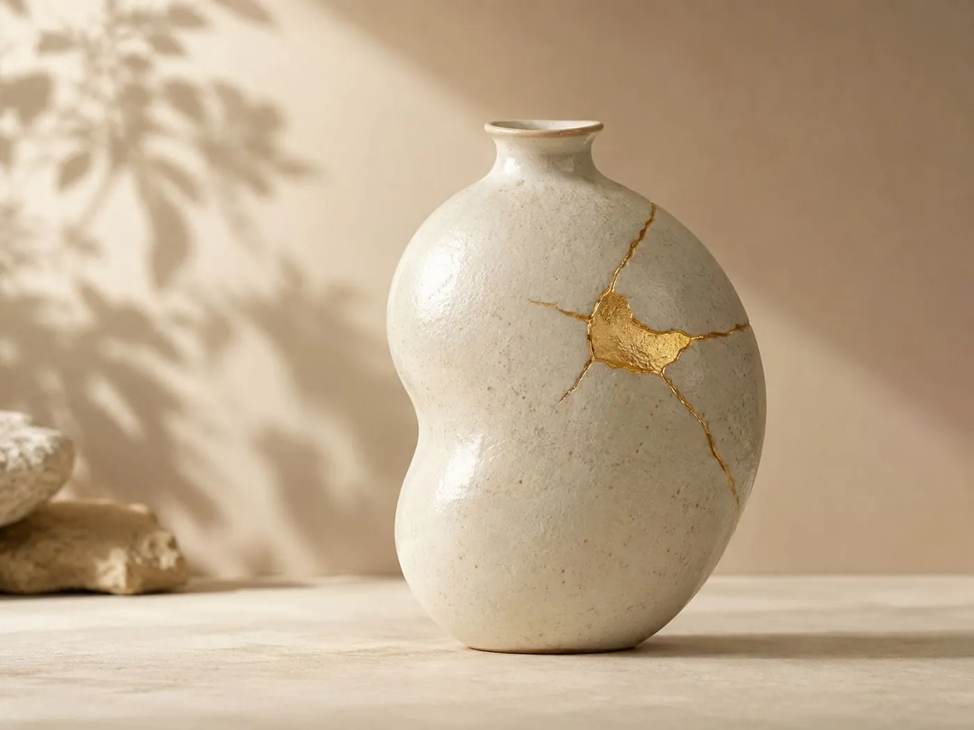 Kintsugi — vas reparat cu aur